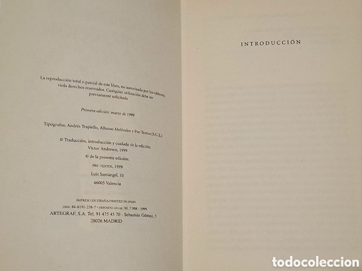 Libros de segunda mano: Resurrecci&oacute;n - Lev Tolst&oacute;i - Editorial PRE-TEXTOS - Foto 5