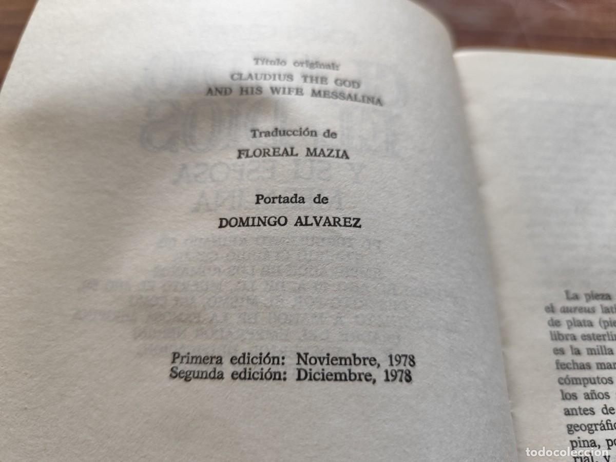 Libros de segunda mano: CLAUDIO EL DIOS / ROBERT GRAVES / EVA 144 / PLAZA&JANES - Foto 7