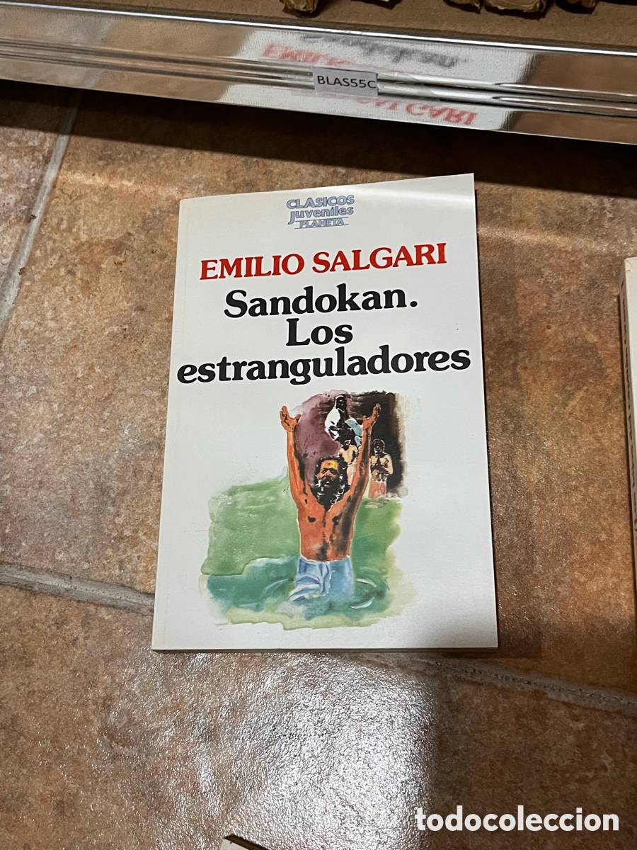 Libros de segunda mano: Blas55C EMILIO SALGARI Sandokan. Los estranguladores - Foto 1