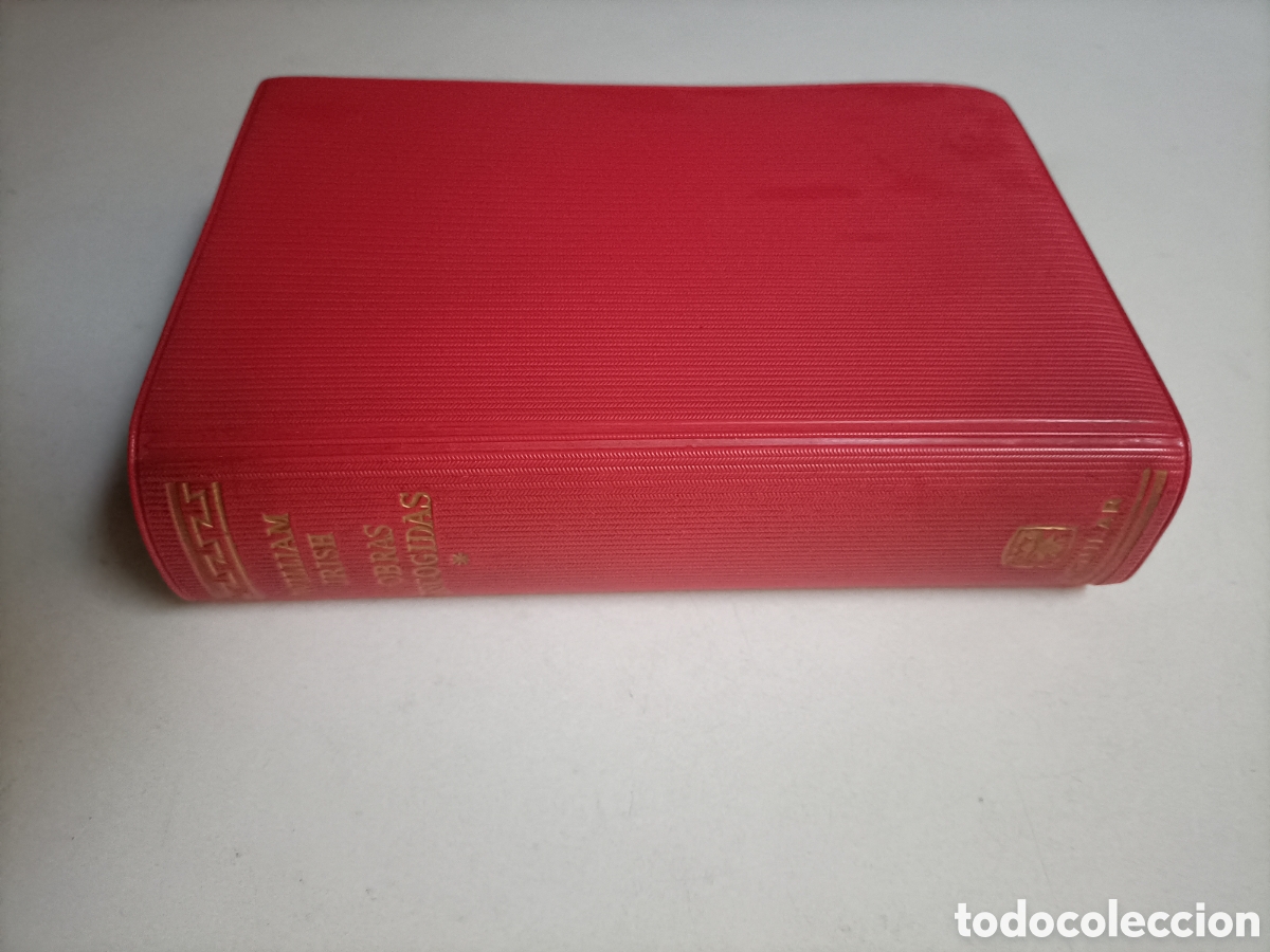 Libros de segunda mano: Obras escogidas William Irish . Aguilar cuarta edici&oacute;n 1966 - Foto 1