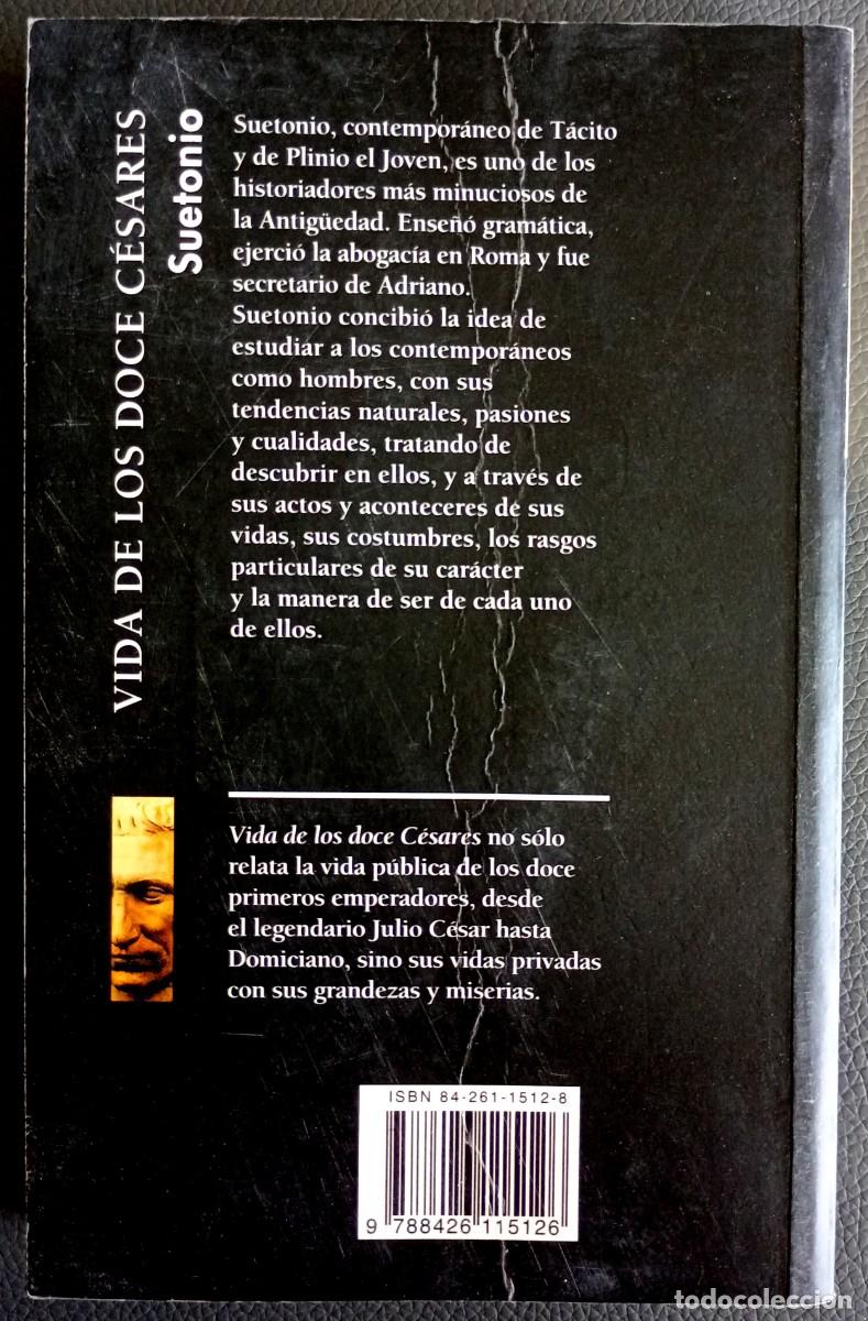 Libros de segunda mano: Suetonio . Vida de los doce c&eacute;sares - Foto 2