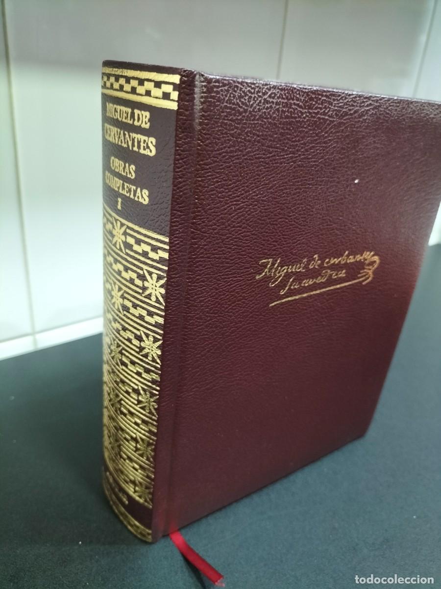Libros de segunda mano: LIBRO - MIGUEL CERVANTES ( OBRAS COMPLETAS I - AGUILAR - Foto 1