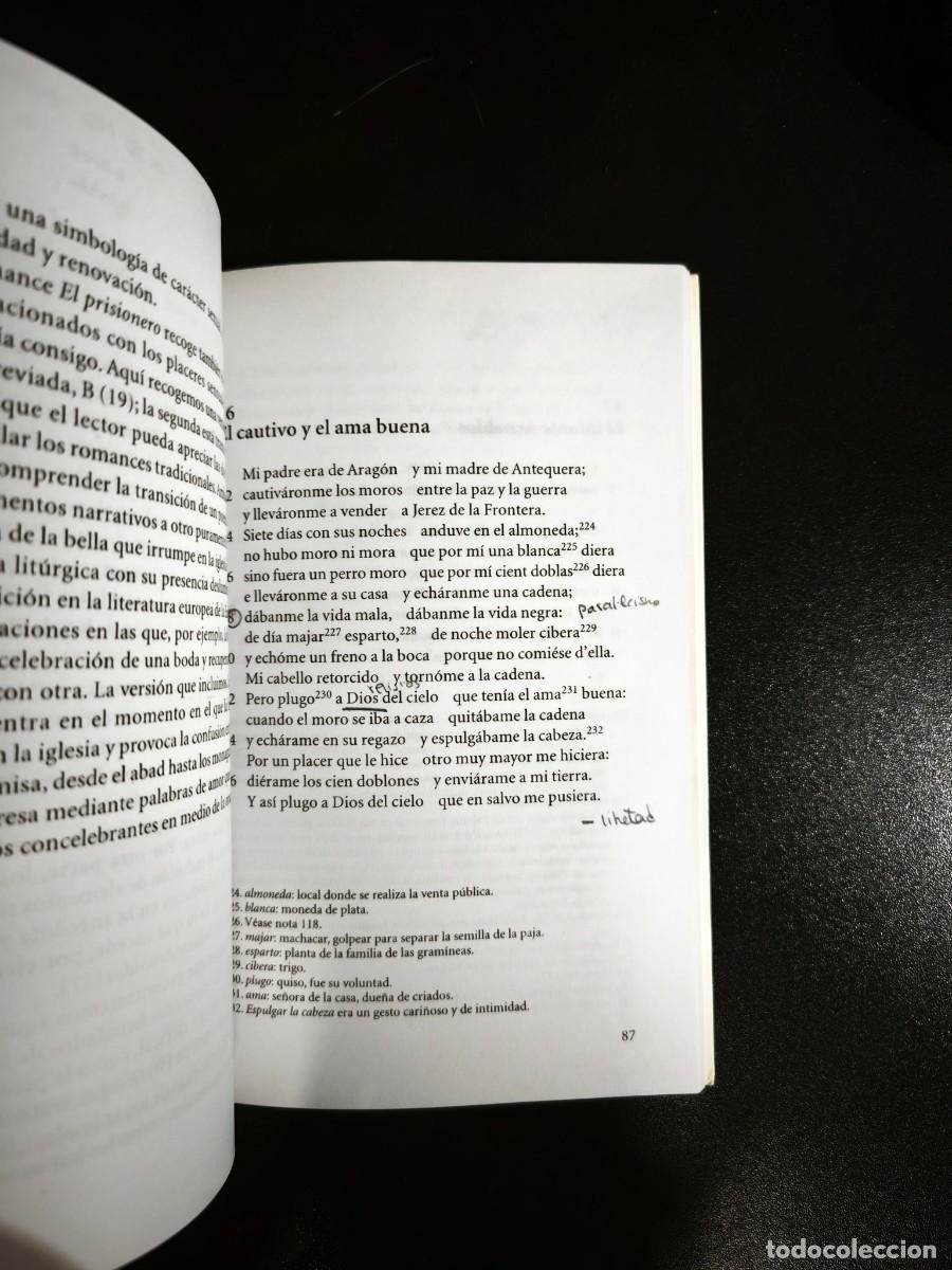 Libros de segunda mano: Romancero. Introducci&oacute;n, notas y propuestas did&aacute;cticas de Teresa Shaw - Foto 2