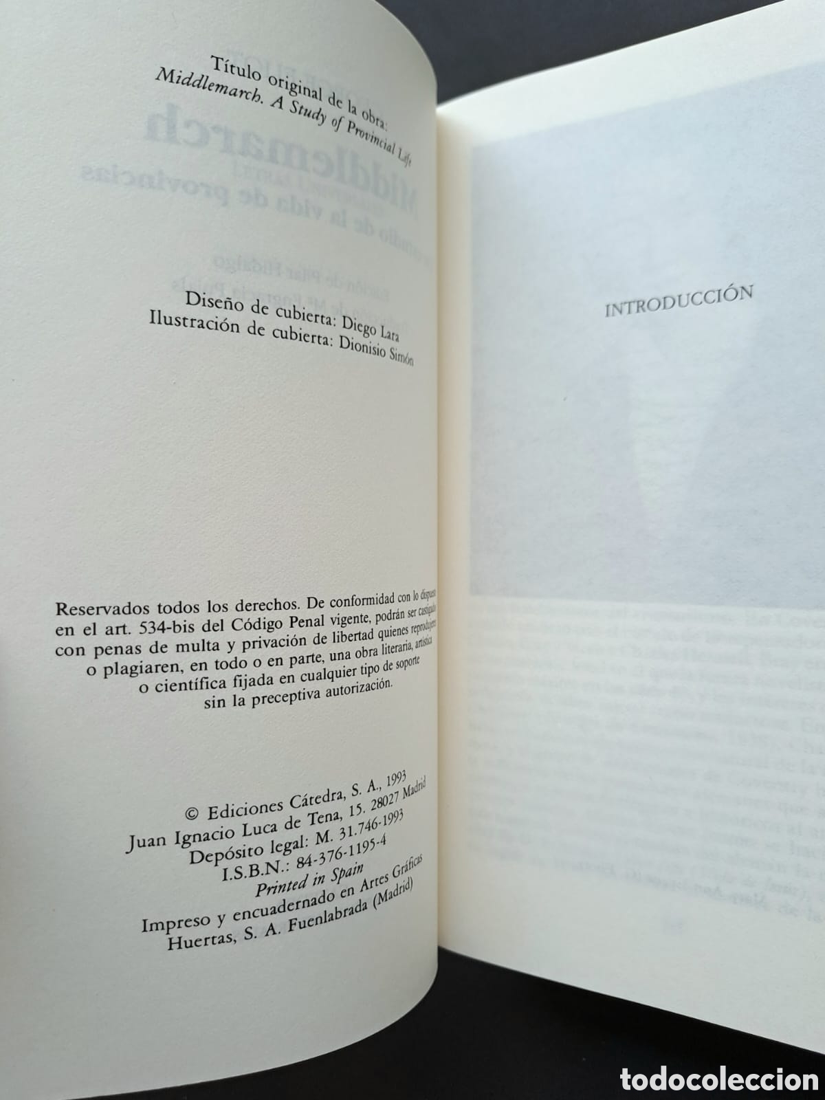 Libros de segunda mano: Middlemarch - George Eliot - C&aacute;tedra Letras Universales - Foto 5