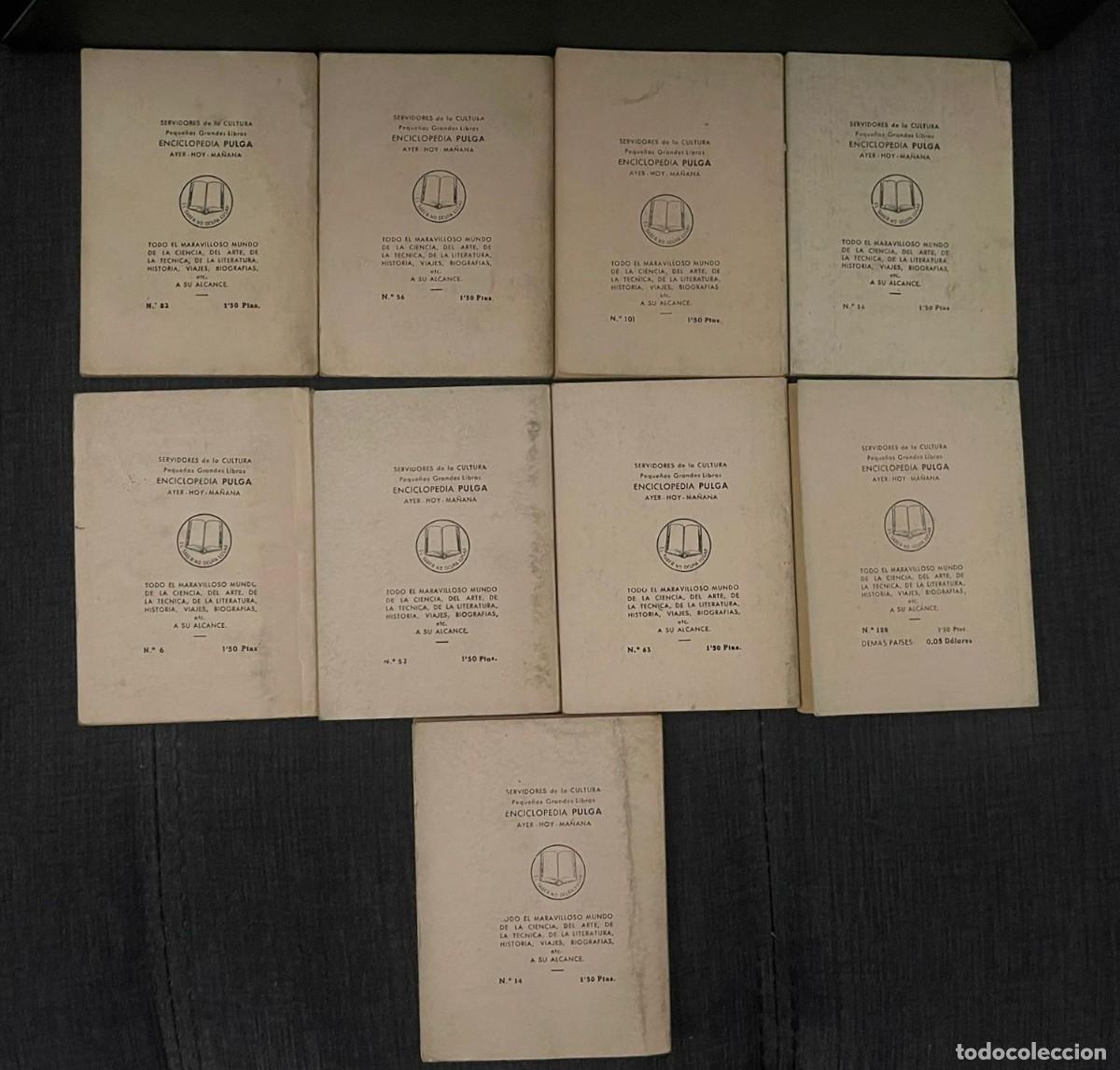 Libros de segunda mano: LOTE DE 9 LIBROS ENCICLOPEDIA PULGA - Foto 3
