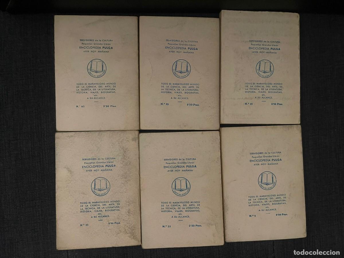 Libros de segunda mano: LOTE DE 6 LIBROS ENCICLOPEDIA PULGA - Foto 2