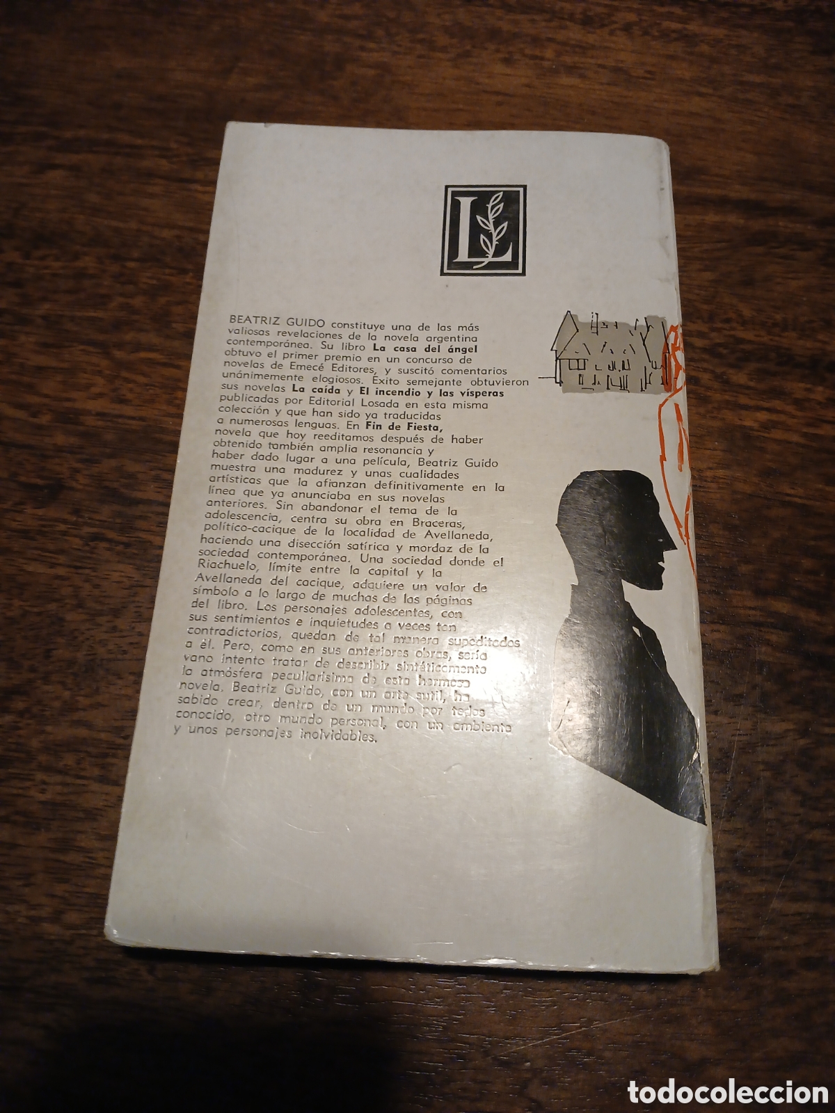 Libros de segunda mano: Fin de fiesta, Beatriz Guido - Foto 2