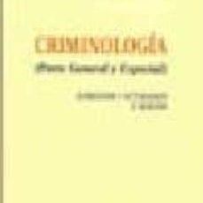 criminologia: parte general y especial - césar - Compra venta en ...