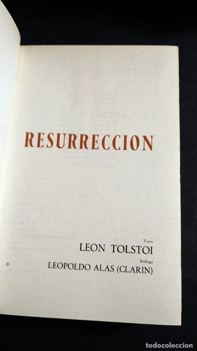 Libros de segunda mano: RESURRECCI&Oacute;N - TOLSTOI - Foto 3