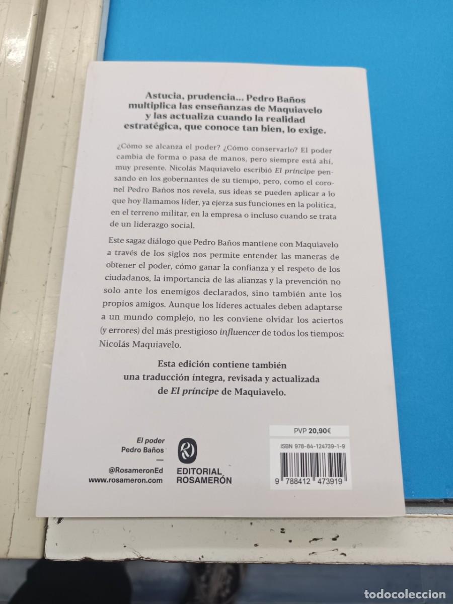 Libros de segunda mano: EL PODER UN ESTRATEGA LEE A MAQUIAVELO PEDRO BA&Ntilde;OS EDICIONES ROSAMERON - Foto 2