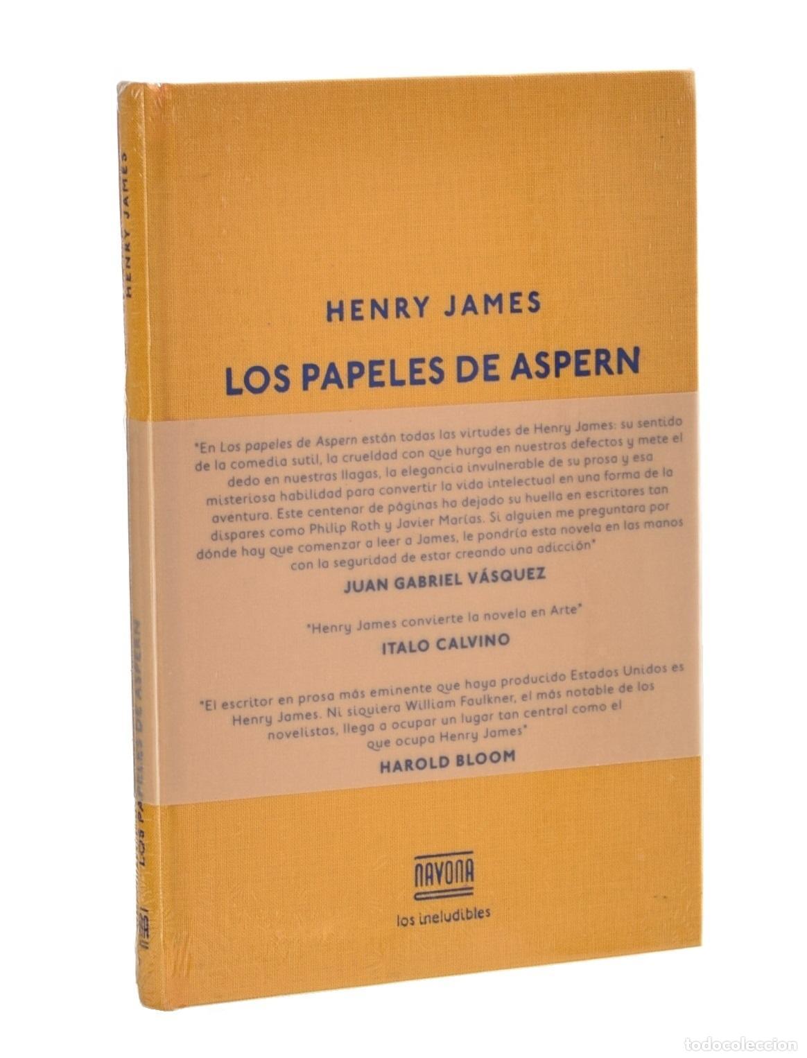 Libros de segunda mano: LOS PAPELES DE ASPERN - JAMES, Henry - Foto 1