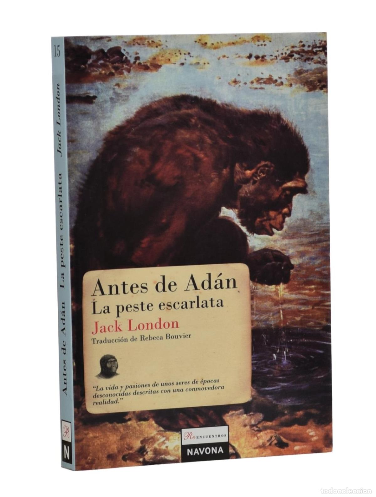 Libros de segunda mano: ANTES DE AD&Aacute;N / LA PESTE ESCARLATA - LONDON, Jack - Foto 1