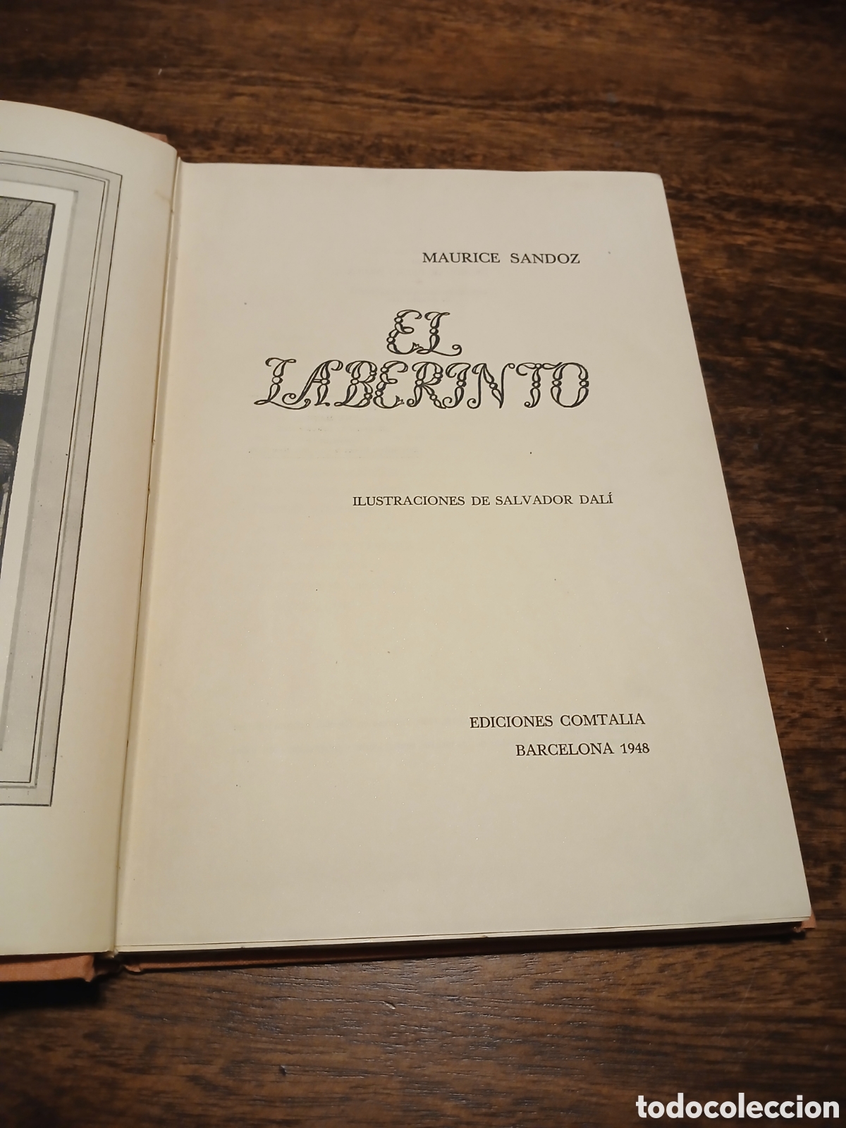 Libros de segunda mano: El laberinto, Maurice Sandoz - Foto 2