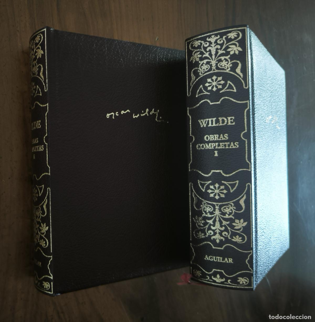 Libros de segunda mano: OBRAS COMPLETAS - OSCAR WILDE - 2 TOMOS - ED. AGUILAR - Foto 1