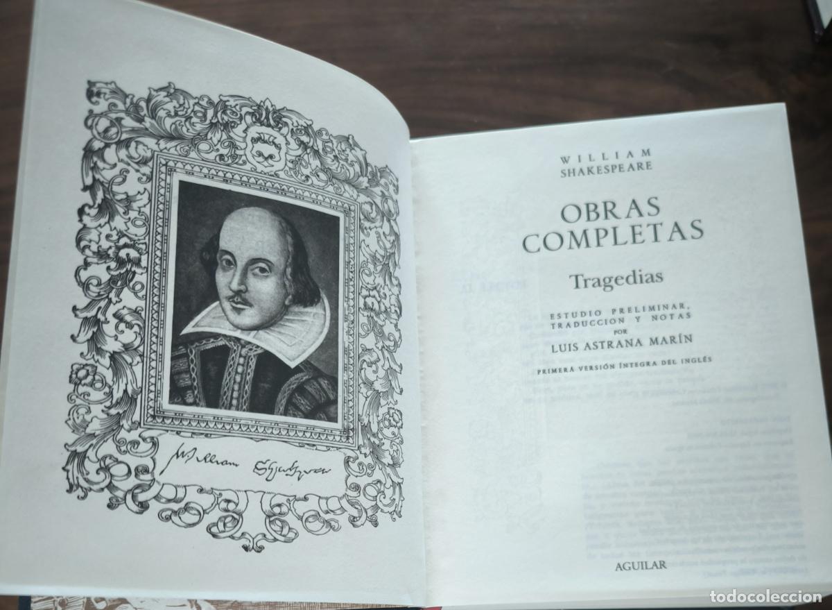 Libros de segunda mano: OBRAS COMPLETAS - SHAKESPEARE - ED. AGUILAR - Foto 2