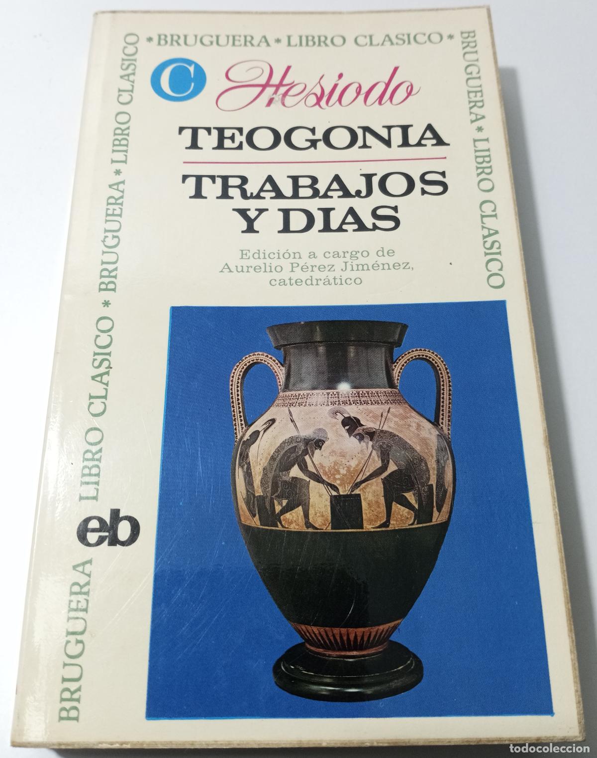 Libros de segunda mano: Teogonia/Trabajos y dias - Hesiodo - Foto 1