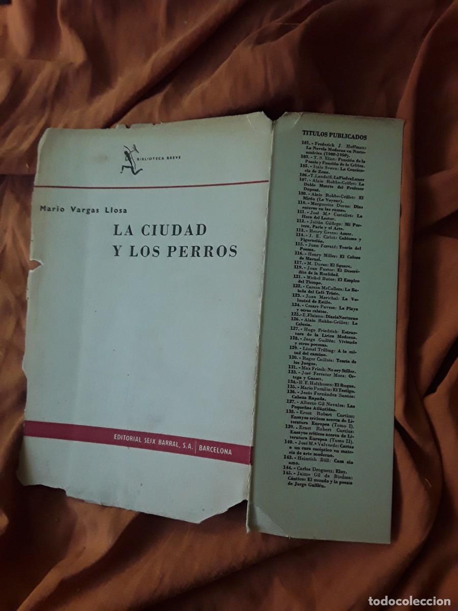 Libros de segunda mano: La cuidad y los perros, de Mario Vargas Llosa (1&ordf; edici&oacute;n) - Foto 3