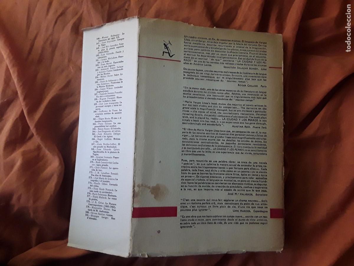 Libros de segunda mano: La cuidad y los perros, de Mario Vargas Llosa (1&ordf; edici&oacute;n) - Foto 6