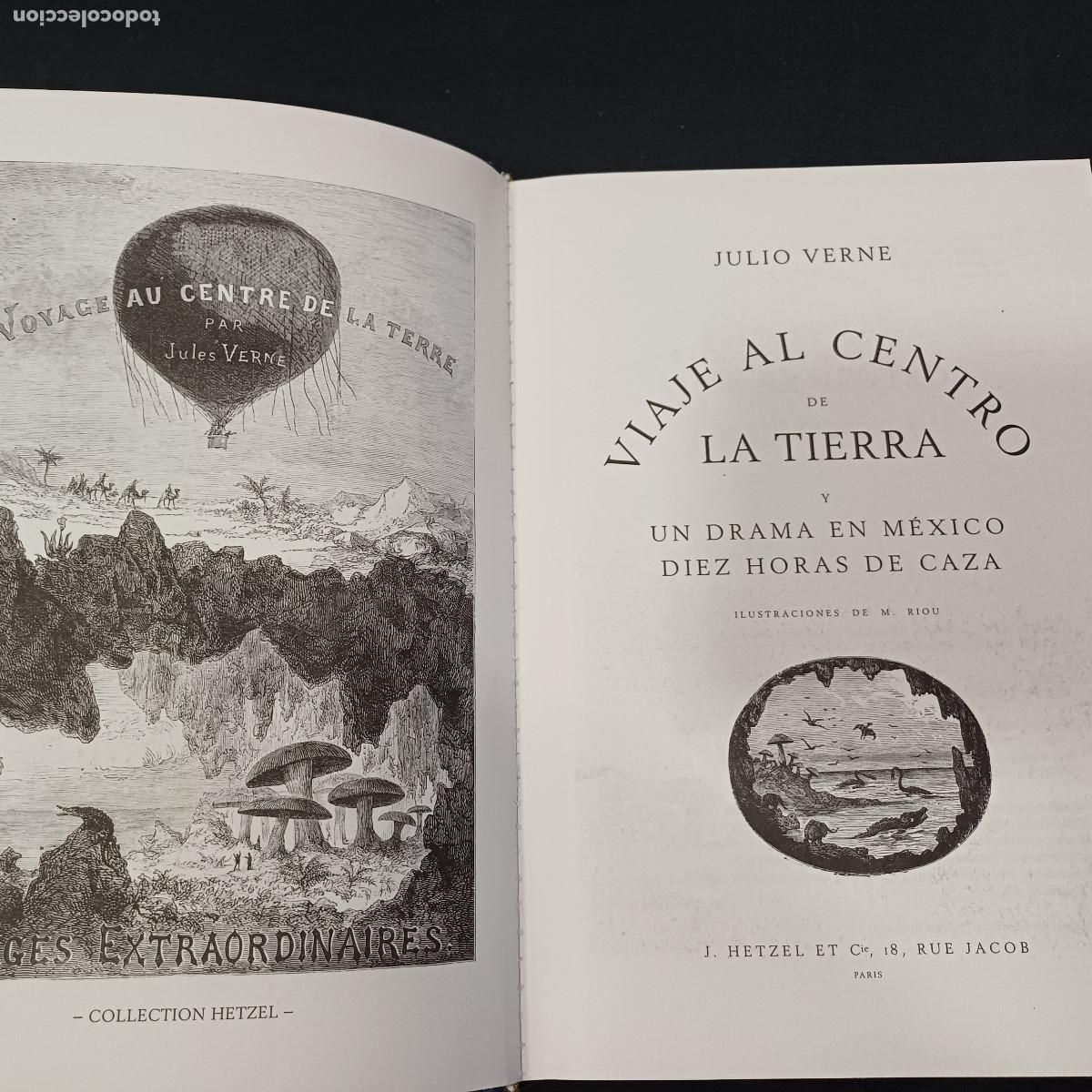 Libros de segunda mano: JULIO VERNE/VIAJE AL CENTRO DE LA TIERRA/COLECCION HETZEL. - Foto 2