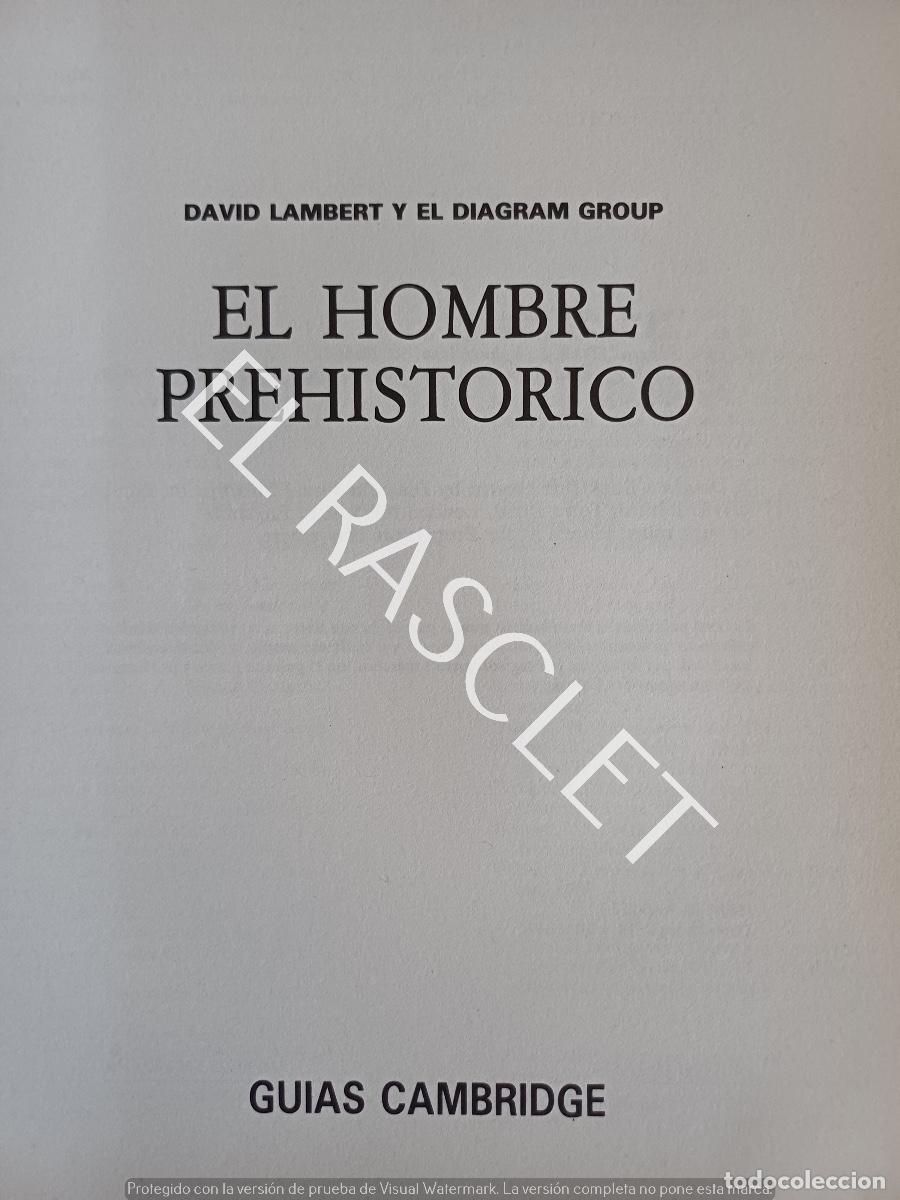 Libros de segunda mano: GUIA DE CAMBRIDGE DEL HOMBRE PREHISTORICO- DAVID LAMBERT - Foto 2
