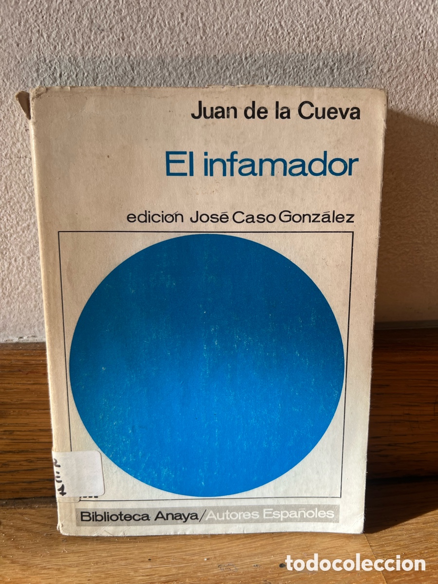 Second hand books: Juan de la Cueva El infamador