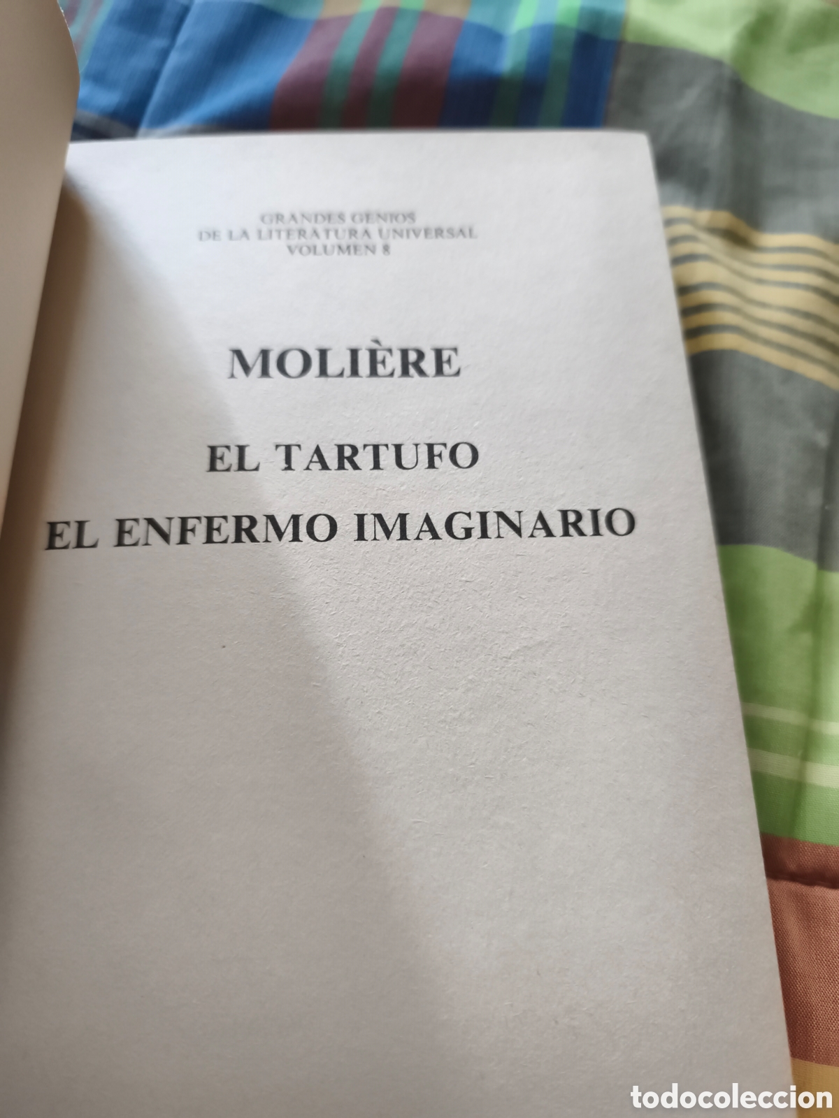 Libros de segunda mano: Tartufo / El Enfermo imaginario. Moli&egrave;re - Foto 2