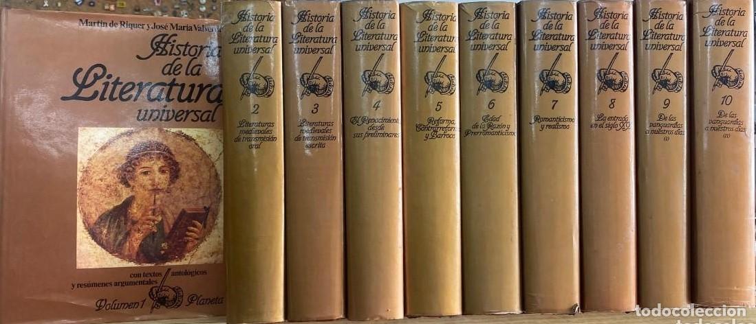 Libros de segunda mano: HISTORIA DE LA LITERATURA UNIVERSAL - Foto 1