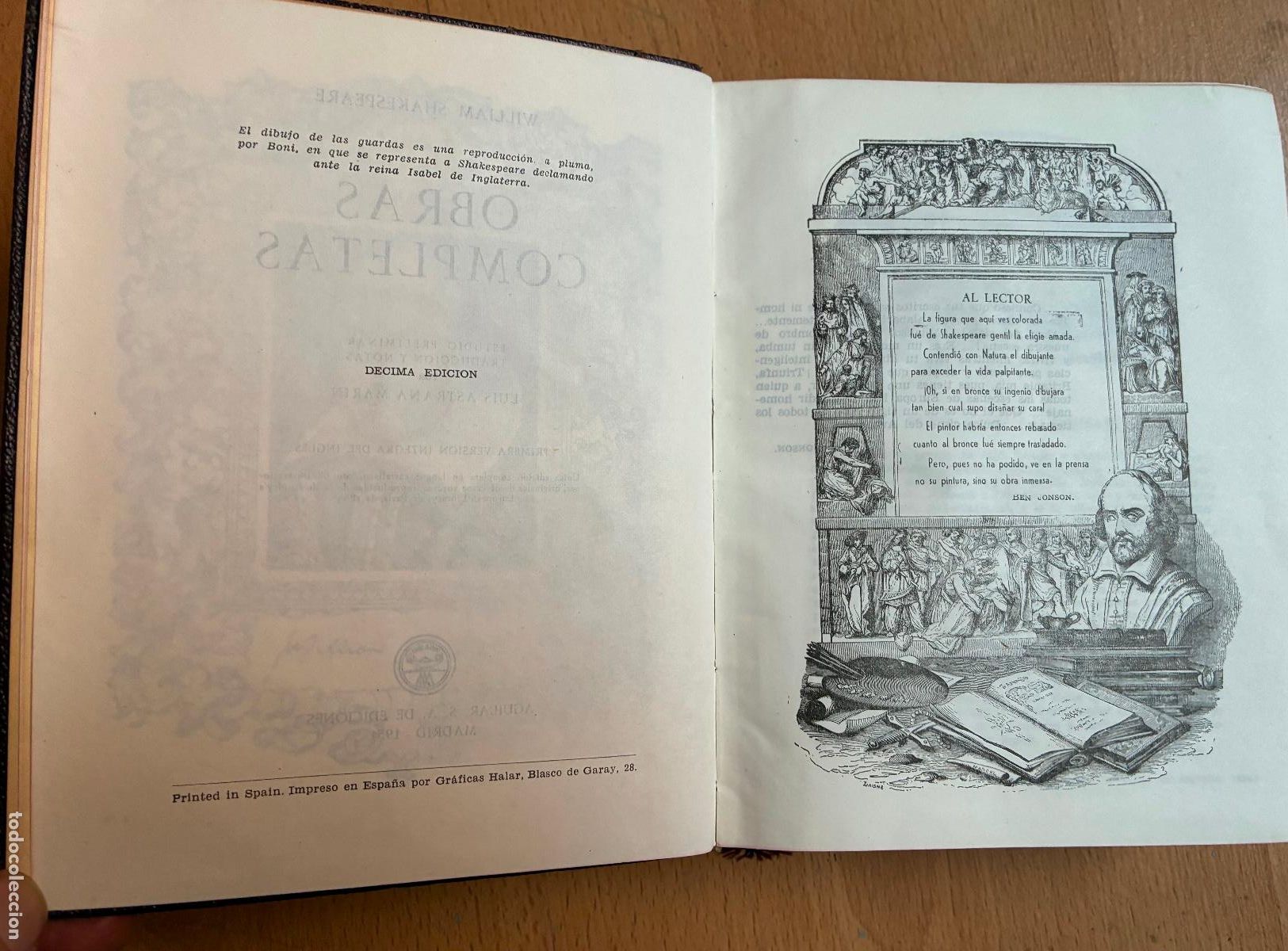 Libros de segunda mano: OBRAS COMPLETAS WILLIAM SHAKESPEARE, AGUILAR, 1951 - Foto 9