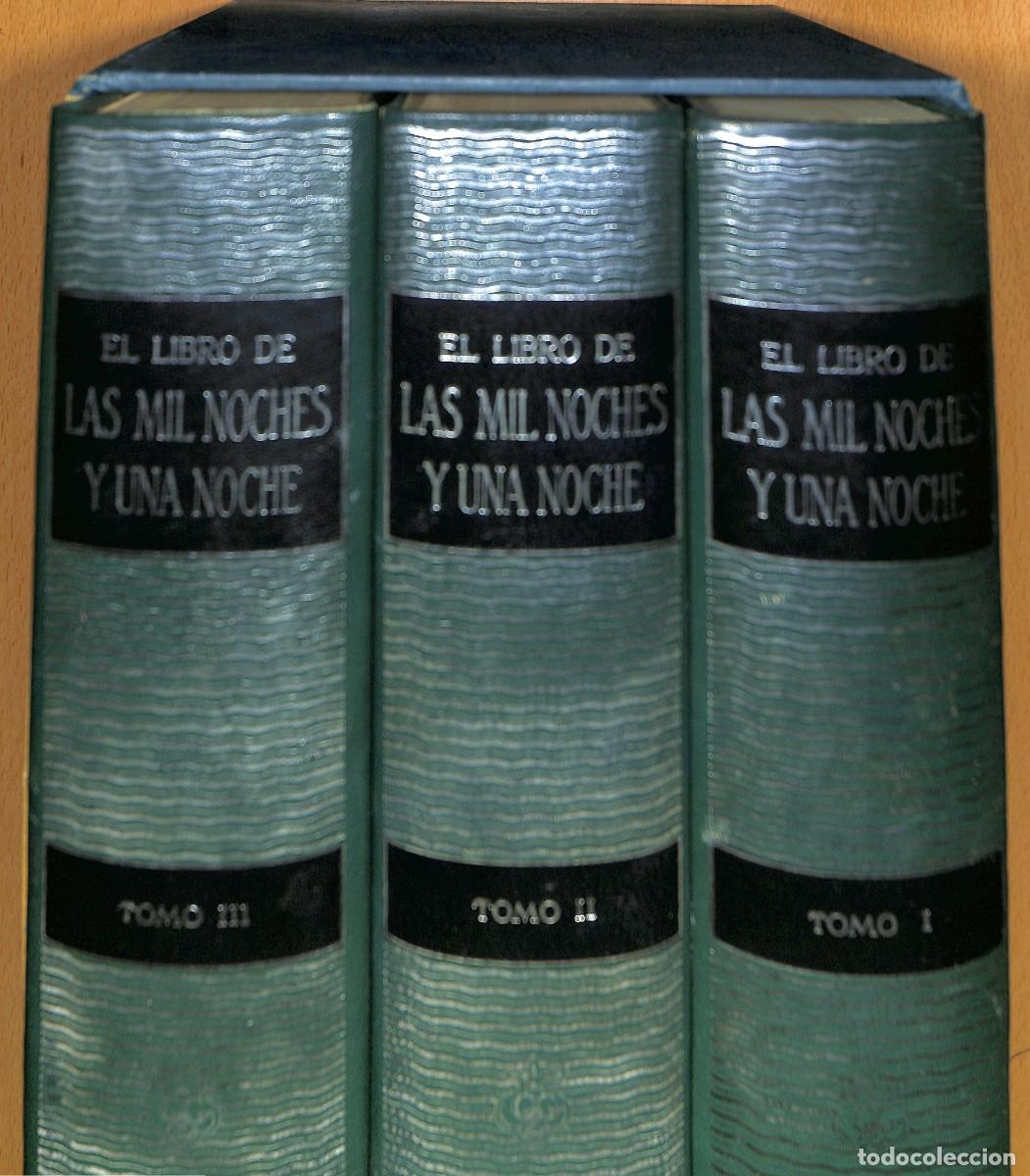 Libros de segunda mano: 3 TOMOS .EL LIBRO DE LAS MIL NOCHES Y UNA NOCHE - Foto 1