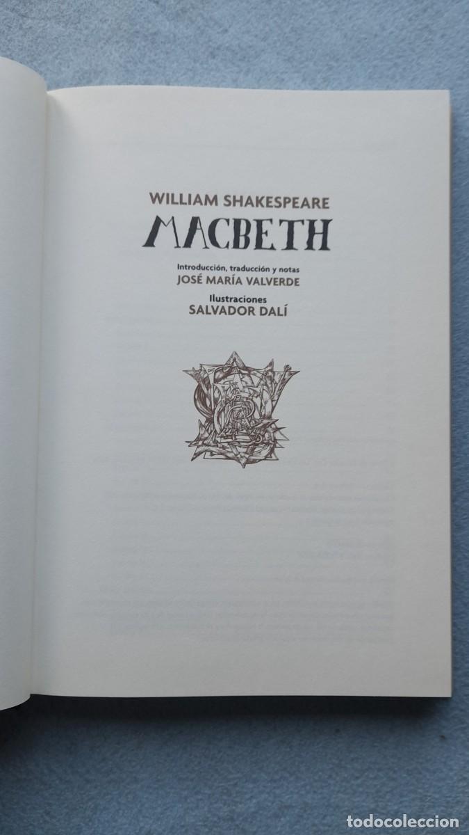 Libros de segunda mano: Macbeth. William Shakespeare. Ilustraciones por Dal&iacute;. - Foto 6