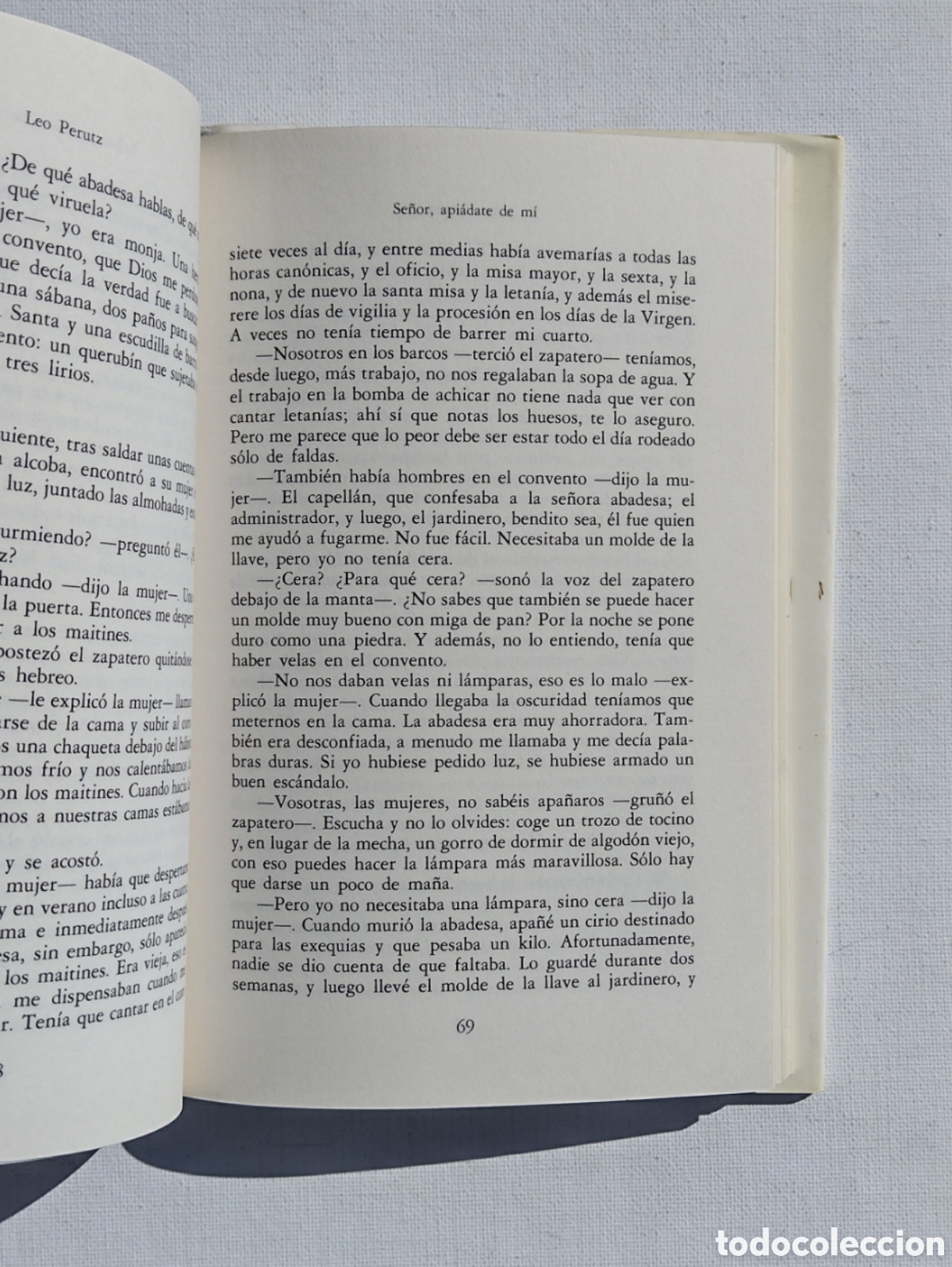 Libros de segunda mano: Se&ntilde;or, api&aacute;date de m&iacute; &ndash; Leo Perutz&nbsp;&nbsp; - Foto 3