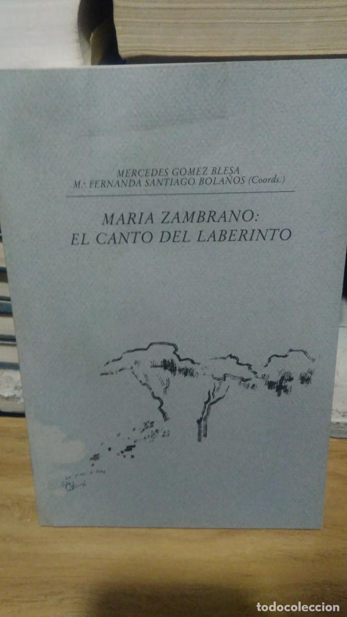 Libros de segunda mano: Maria Zambrano: El canto del laberinto - Foto 1