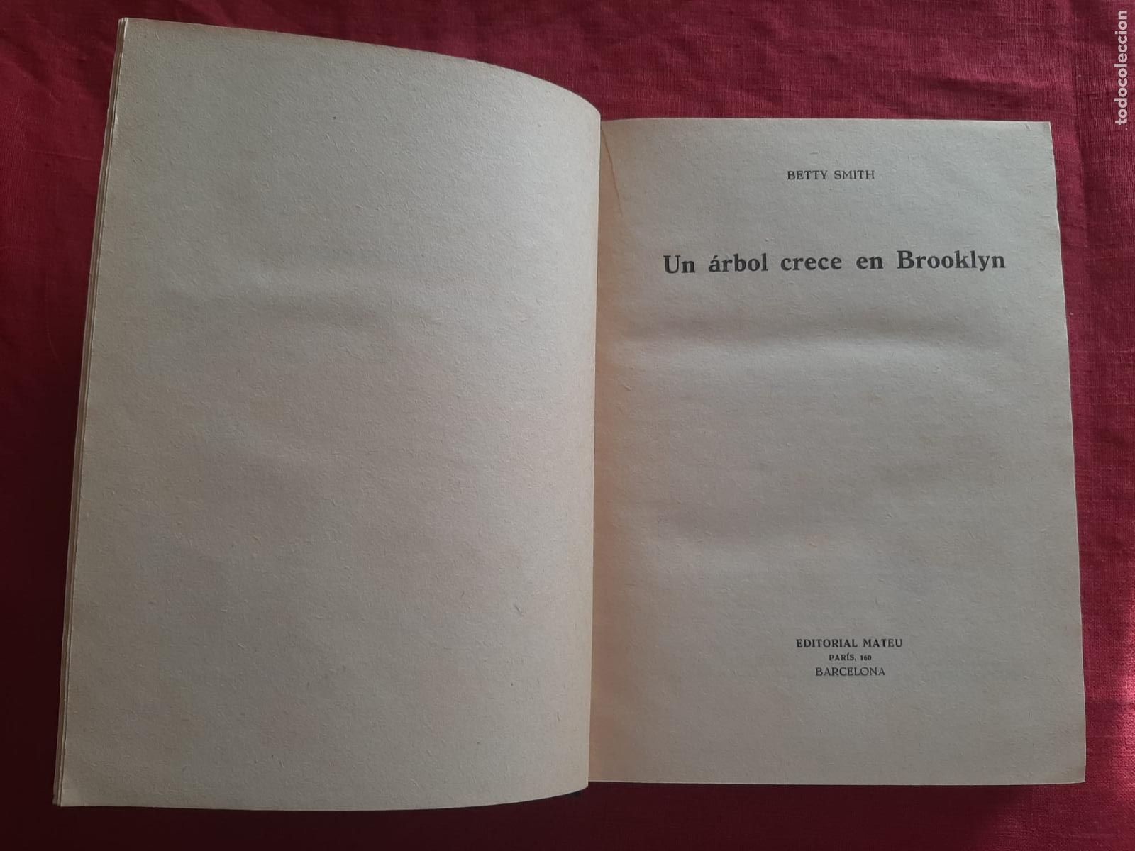 Libros de segunda mano: Un &aacute;rbol crece en Brooklyn - Smith, Betty - Foto 4