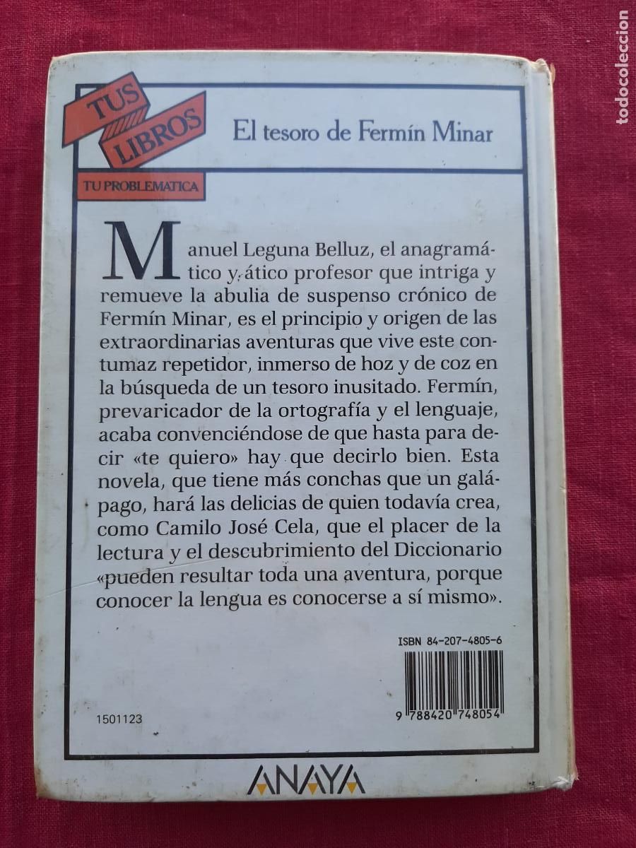 Libros de segunda mano: El tesoro de Ferm&iacute;n Minar - Mas, Dimas - Foto 2