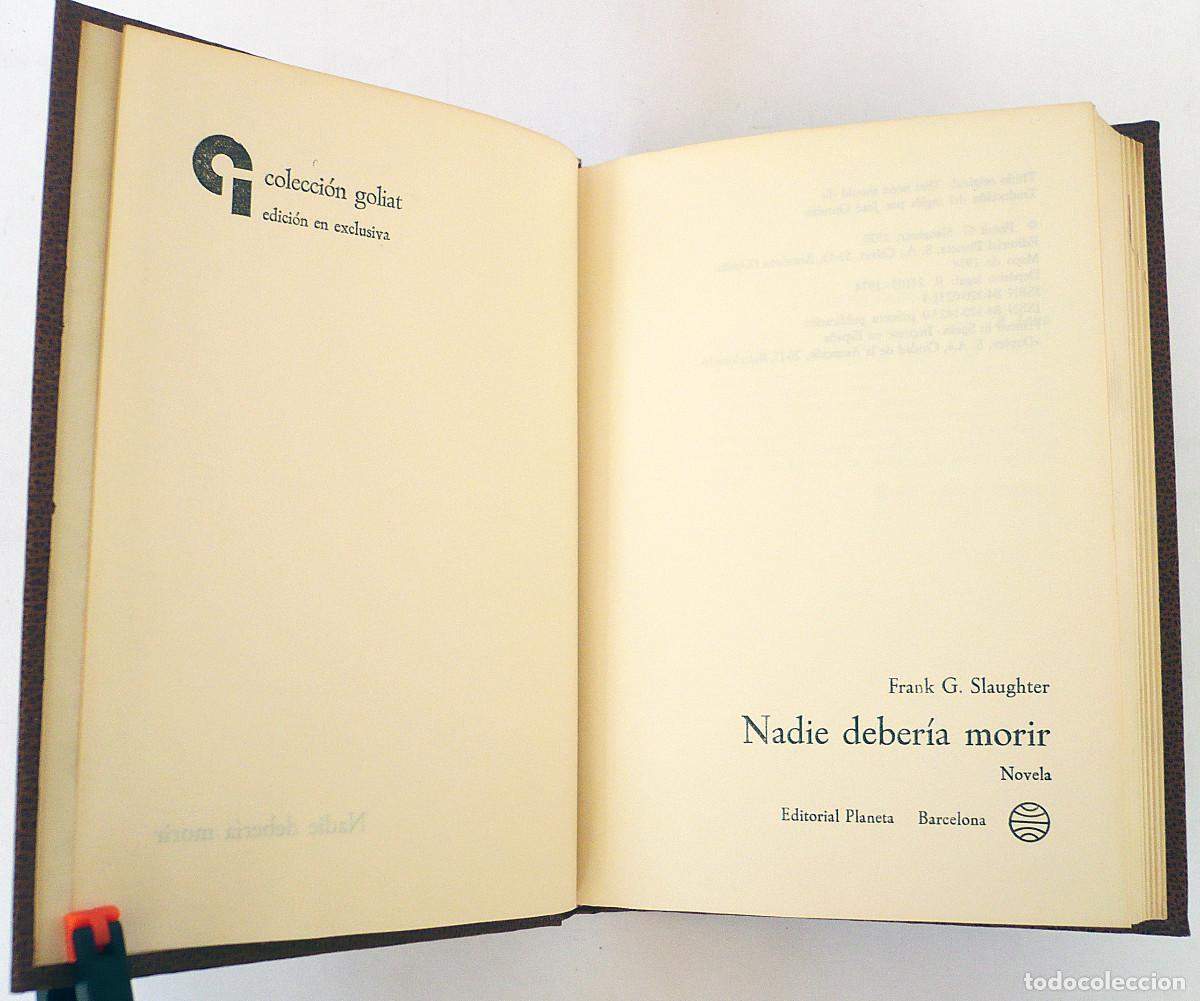 Libros de segunda mano: Coleccion Goliat, editorial Planeta. - Foto 10