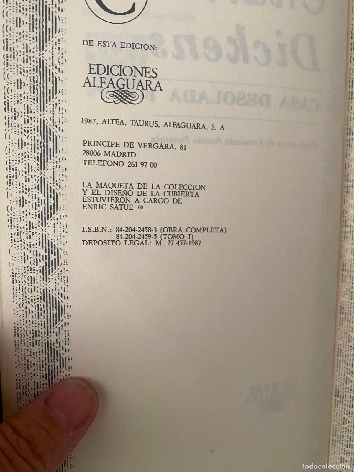 Libros de segunda mano: Casa desolada. Charles Dickens. 2 Vols. - Foto 4