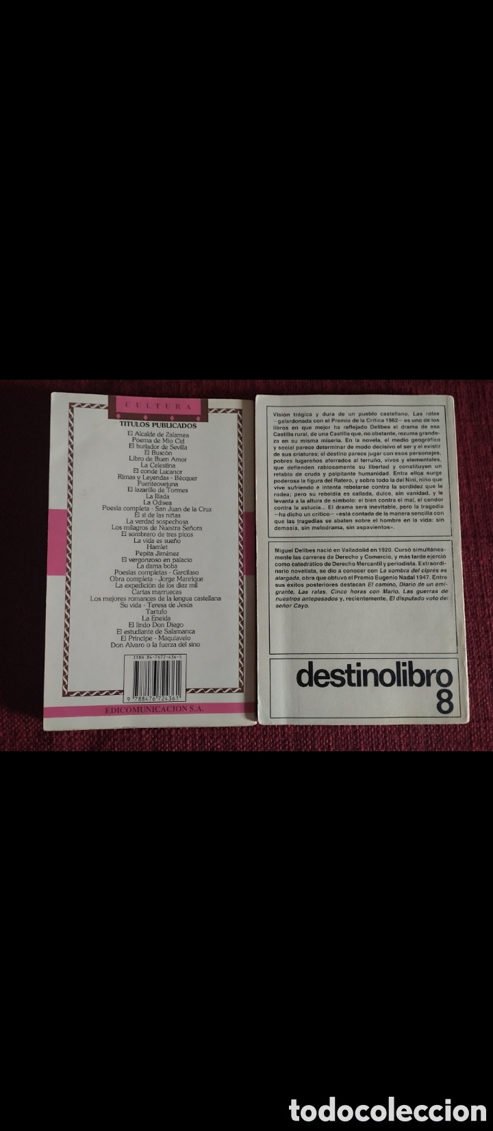 Libros de segunda mano: Libros de literatura cl&aacute;sica.4 ejemplares. - Foto 3