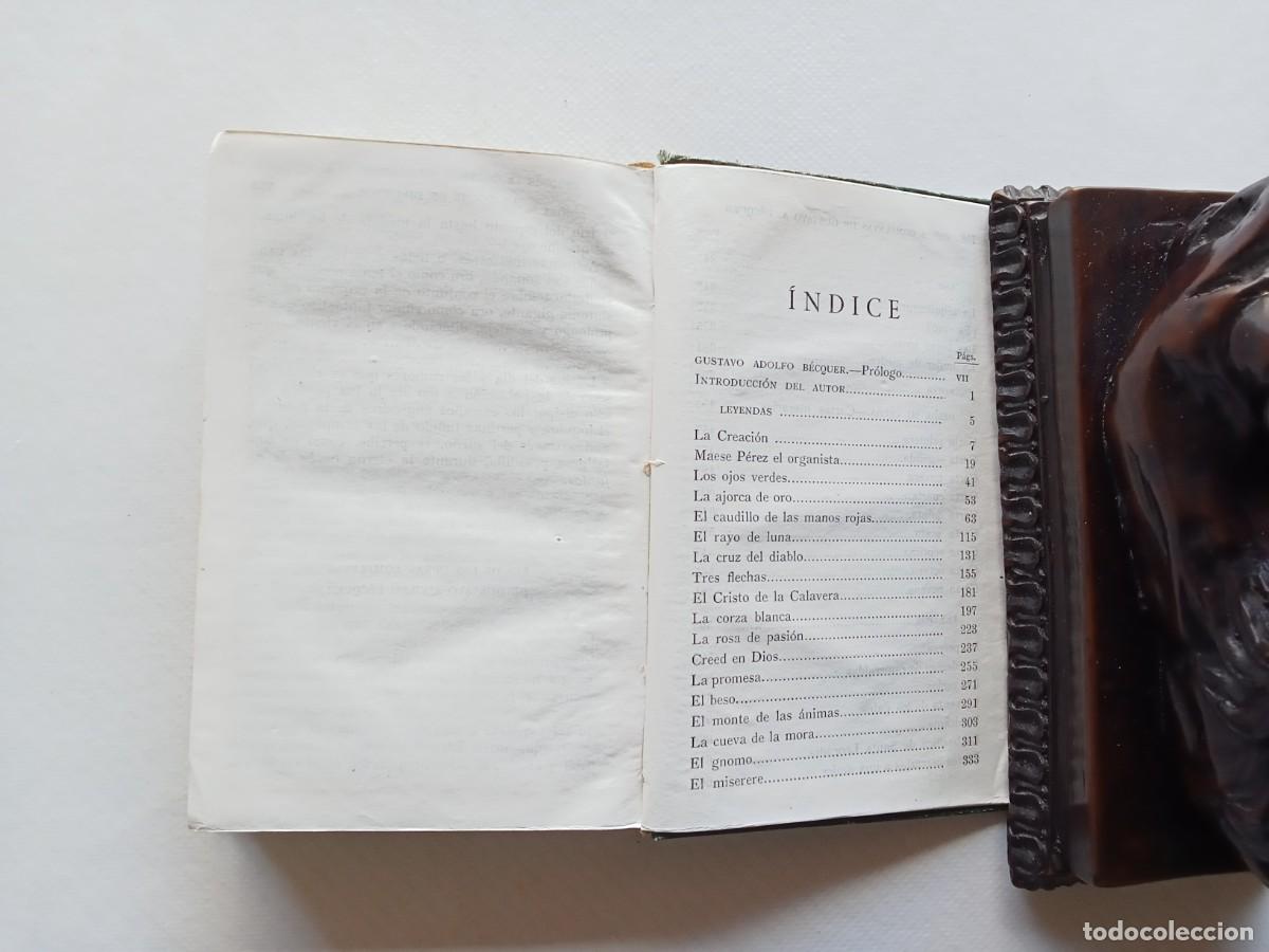 Libros de segunda mano: OBRAS COMPLETAS DE GUSTAVO ADOLFO B&Eacute;CQUER 1&ordf; Edici&oacute;n 1937 AGUILAR EDITOR - Foto 6