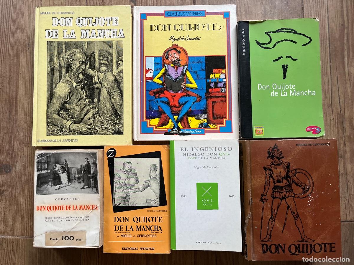 Libros de segunda mano: LOTE DE EL QUIJOTE DE DIFERENTES COLECCIONES Y EDITORIALES - Foto 1