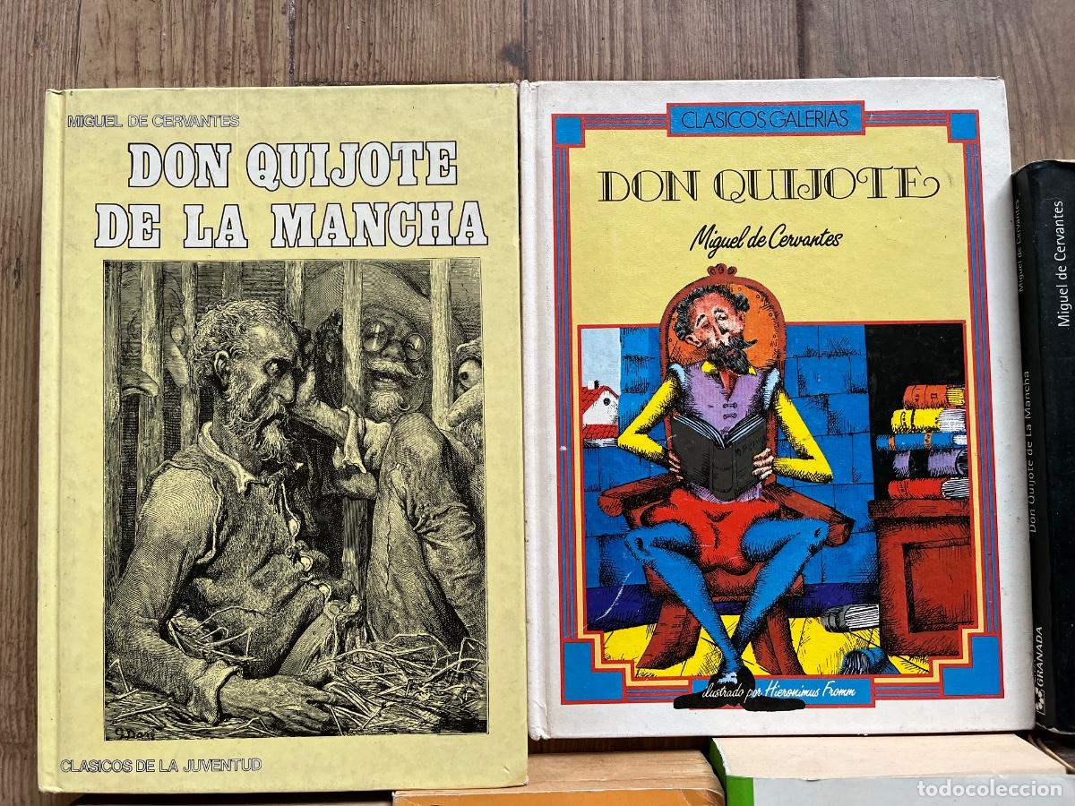 Libros de segunda mano: LOTE DE EL QUIJOTE DE DIFERENTES COLECCIONES Y EDITORIALES - Foto 2
