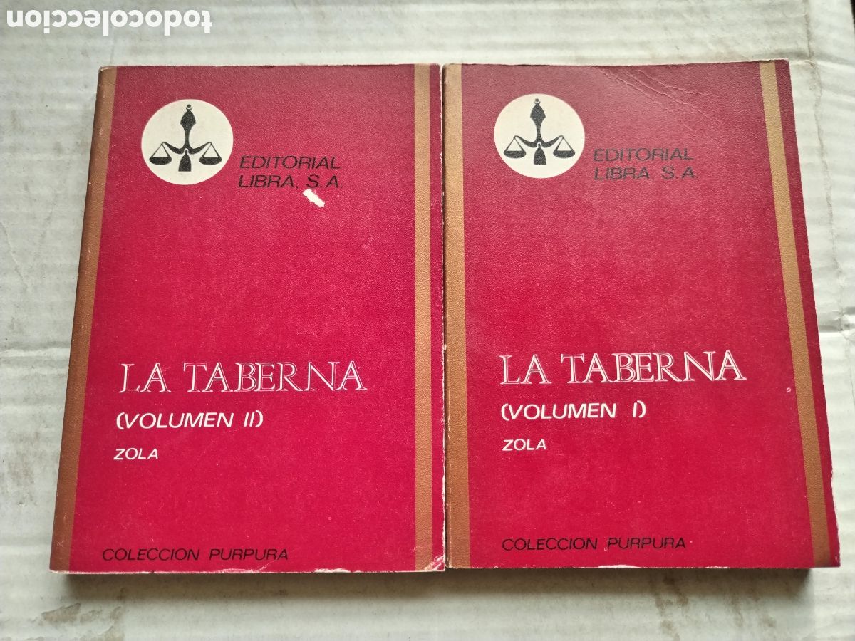 Livres d'occasion: LA TABERNA/EMILE ZOLA