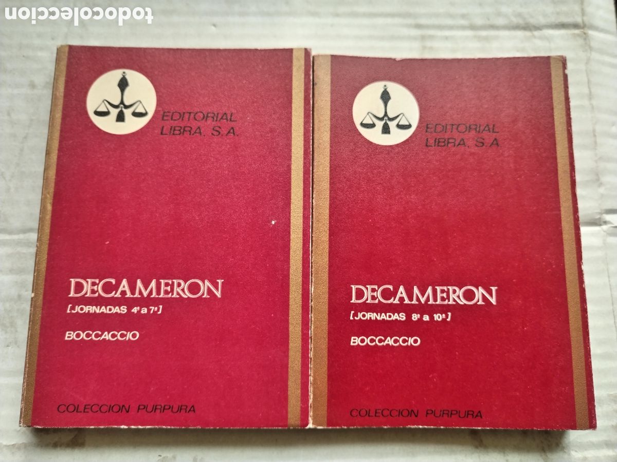 Livres d'occasion: DECAMERON/GIOVANNI BOCCACCIO