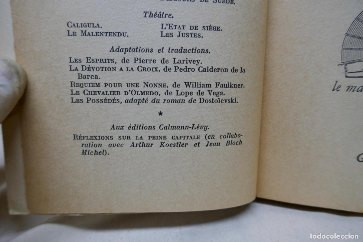 Libros de segunda mano: LES POSS&Eacute;D&Eacute;S - ALBERT CAMUS / Fedor DOSTOIEVSKI (EN FRANC&Eacute;S) - Foto 12