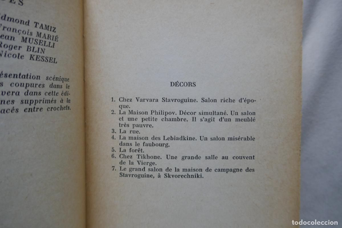 Libros de segunda mano: LES POSS&Eacute;D&Eacute;S - ALBERT CAMUS / Fedor DOSTOIEVSKI (EN FRANC&Eacute;S) - Foto 16