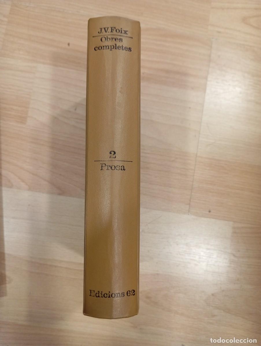 Libros de segunda mano: Obres completes. 2. Prosa. J. V. Foix - Foto 1