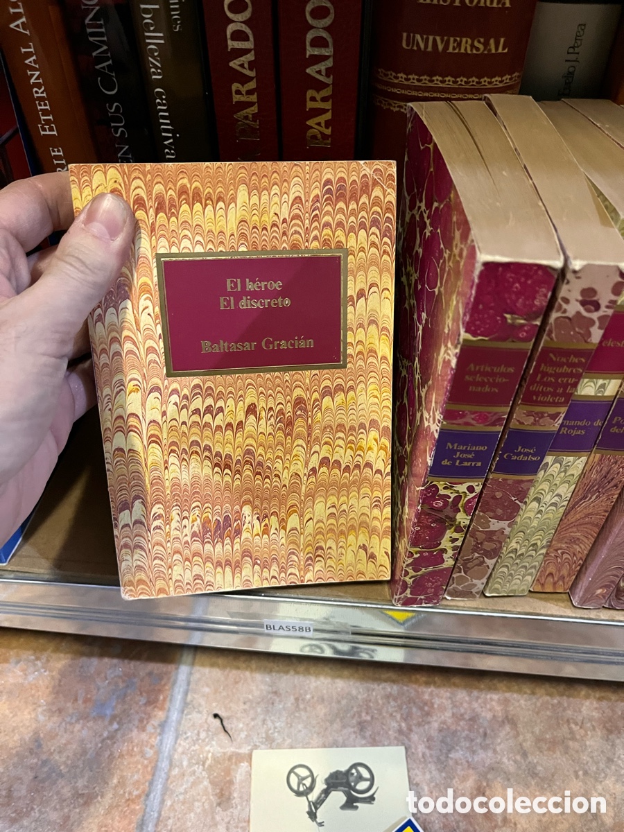 Libros de segunda mano: Blas58B El h&eacute;roe El discreto Baltasar Graci&aacute;n - Foto 1