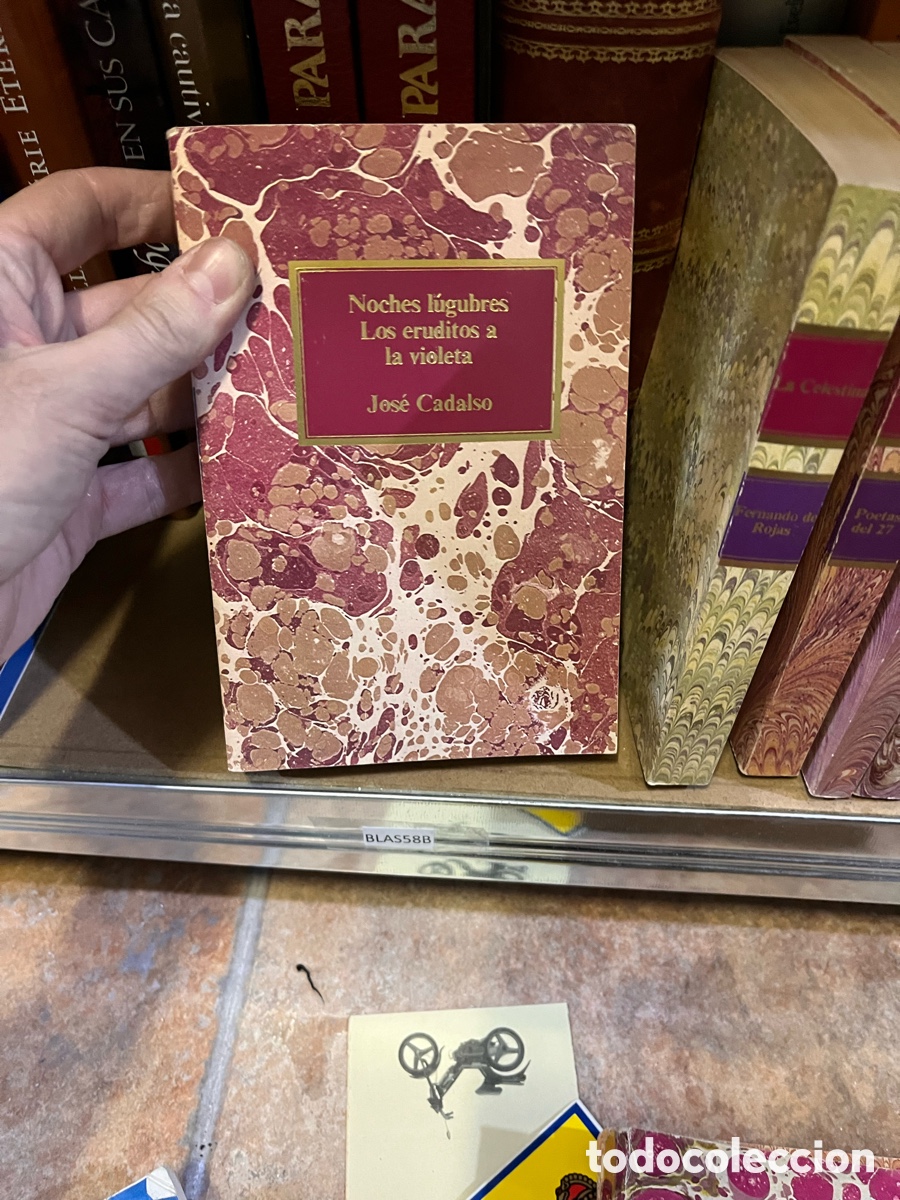 Libros de segunda mano: Blas58B Noches l&uacute;gubres Los eruditos a la violeta Jos&eacute; Cadalso - Foto 1