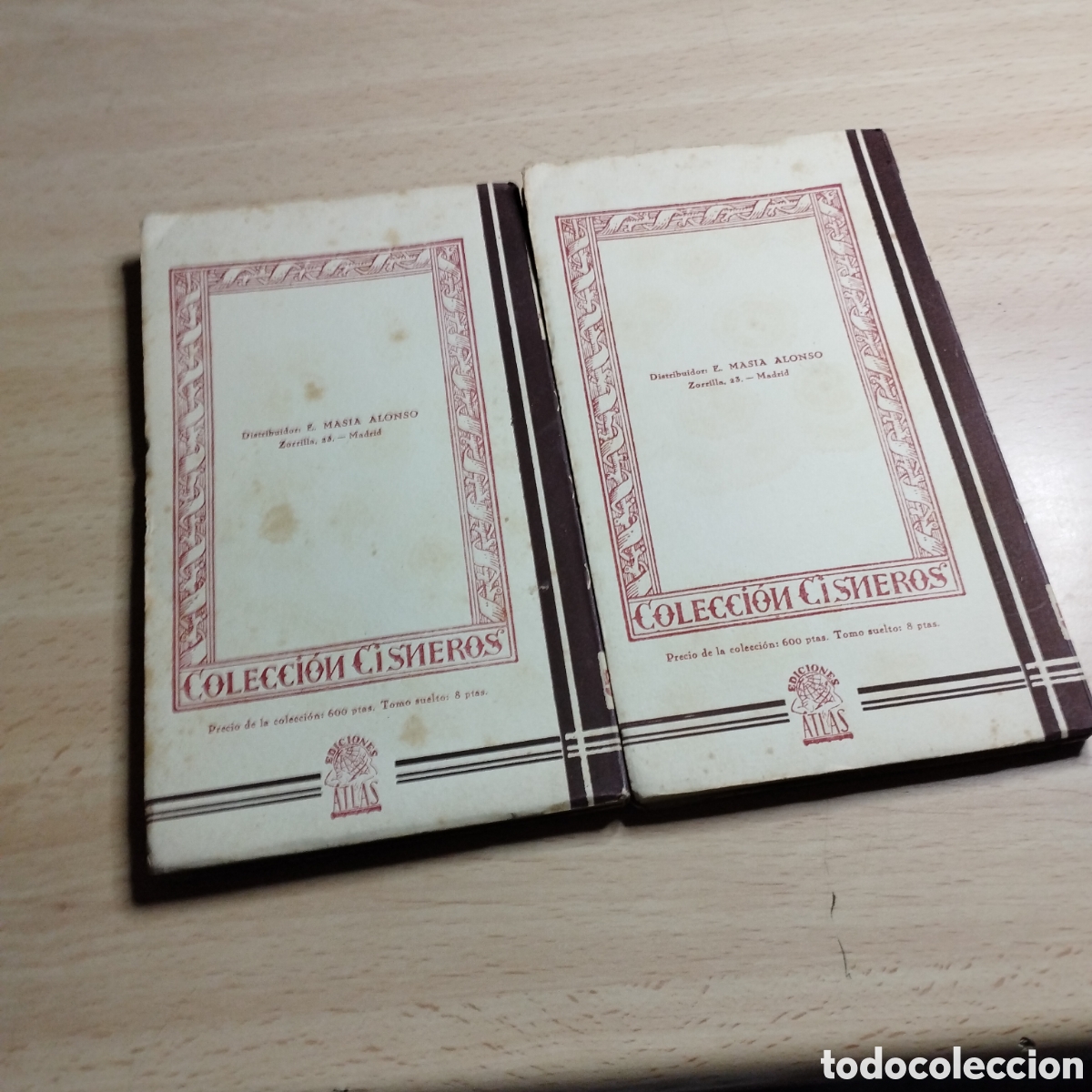 Libros de segunda mano: Vida de Alejandro. Tomos l y ll. Quinto Curcio. 1944. Colecci&oacute;n Cisneros - Foto 2