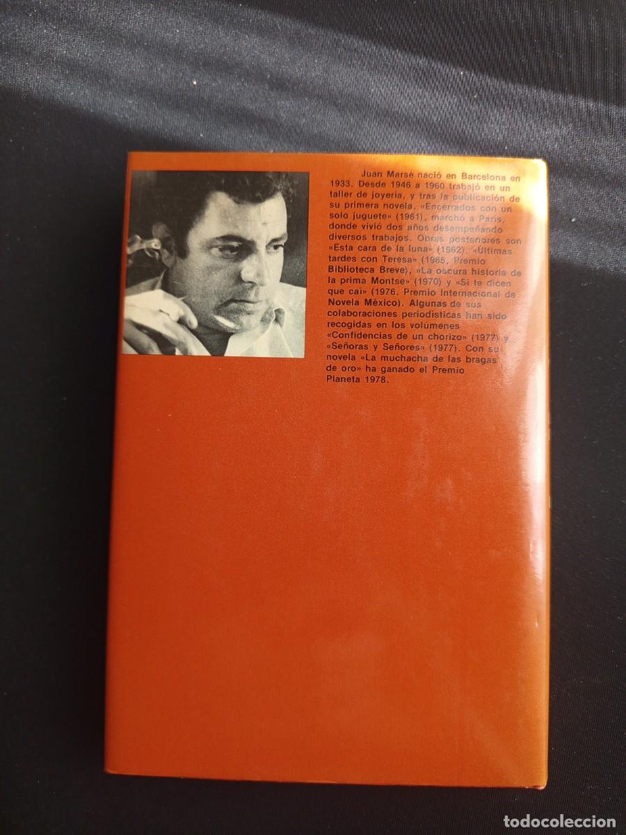 Libros de segunda mano: LA MUCHACHA DE LAS BRAGAS DE ORO, DE J. MARS&Eacute;, PLANETA - Foto 2
