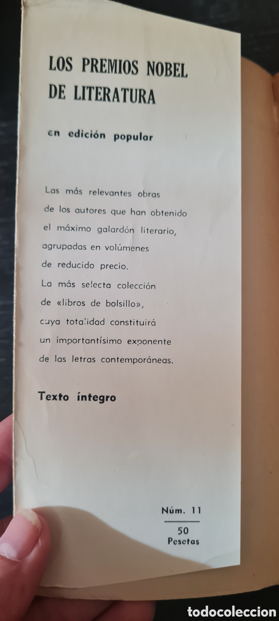 Libros de segunda mano: Libros Premios Nobel de Literatura - N&deg; 11 - Foto 6